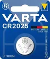 Knopfzelle, CR2025, 1 Stück im Set, VARTA