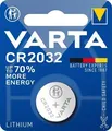 Knopfbatterie, CR2032, 1 Stück im Paket, VARTA
