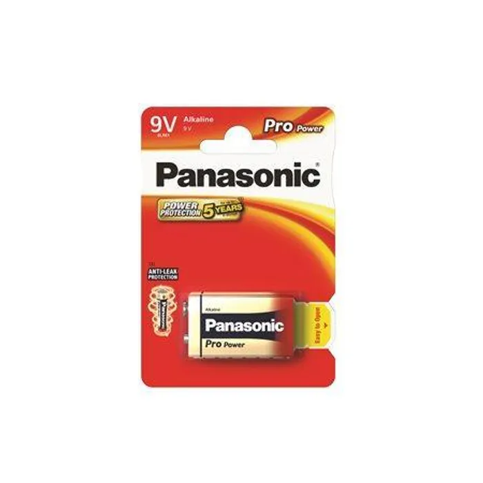 Hauptproduktbild Baterie "Pro power", 9V, 1 ks, PANASONIC