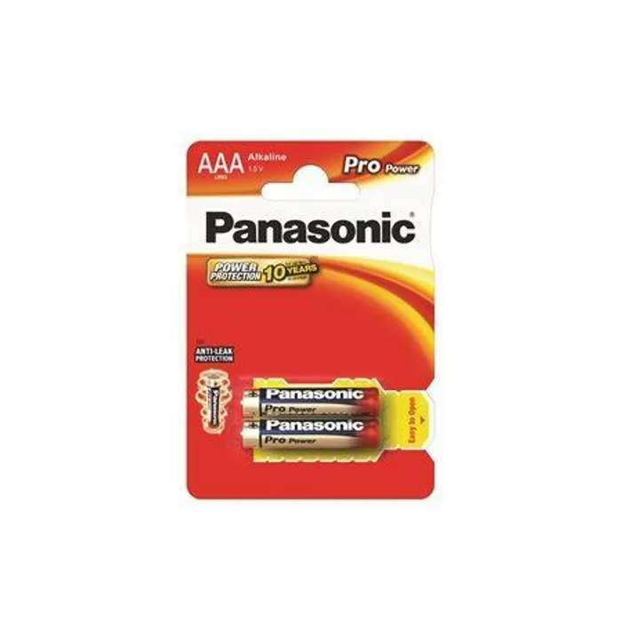 Hauptproduktbild Baterie "Pro power", AAA 2 ks, PANASONIC