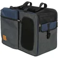 Weiteres Produktbild Rucksack und Tragetasche TARA 2in1, 25 x 38 x 50 cm, grau/blau (max. 7kg)