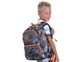 Rucksack „Anatomic Flight Zone“, grau-orange, anatomisch, PULSE