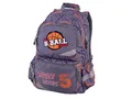 Rucksack "B Ball", grau-orange, anatomisch, PULSE