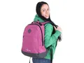 Rucksack "Bicolor", grau-rosa, PULSE