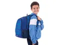 Rucksack "Cots Triangl", blau, mit Laptopfach, PULSE