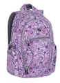 Rucksack "Dobby Gray Flower", grau-rosa PULSE