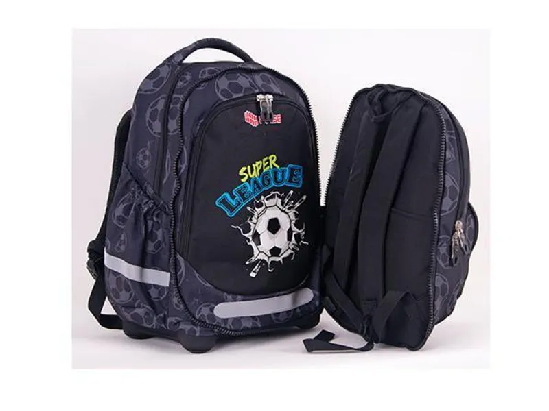 Hauptproduktbild Batoh "Kids Football League", černý, anatomický, 2 in 1, PULSE