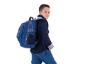 Rucksack „Music Triangle“, blau, Audio-Anschluss, PULSE