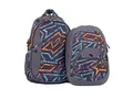 Rucksack "Path", grau, 2 in 1, Notebookfach und Audioanschluss, PULSE