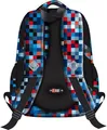 Rucksack "Pixels", 3-teilig, blau, STRIGHT