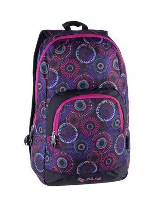 Hauptproduktbild Batoh "Solo Purple Flower", fialová-růžová, 20l, PULSE