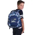 Rucksack "Teens Air Force", blau-weiß, 23l, PULSE