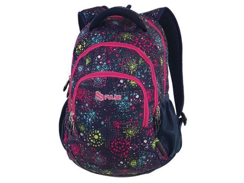 Hauptproduktbild Batoh "Teens Fireworks", růžovo-modrá, PULSE