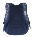 Rucksack "Teens Jeans Flower", blau-rosa, PULSE