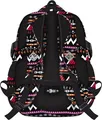 Rucksack "Zig-Zag", 4-teilig, schwarz, STRIGHT