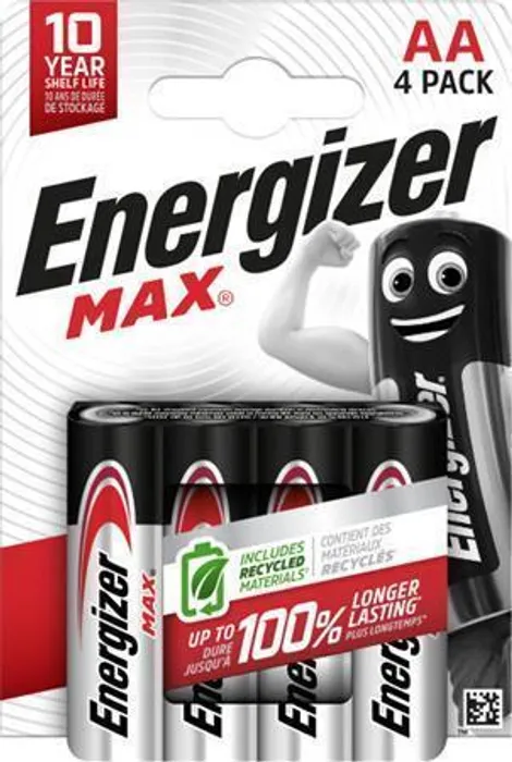 Hauptproduktbild Batterie, AAA (mikrotužková), 4 ks, ENERGIZER "Max"