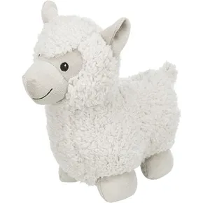 Be Eco Alpaca EYLEEN, Plüschtier mit Sound für Hunde, 26 cm, weiß