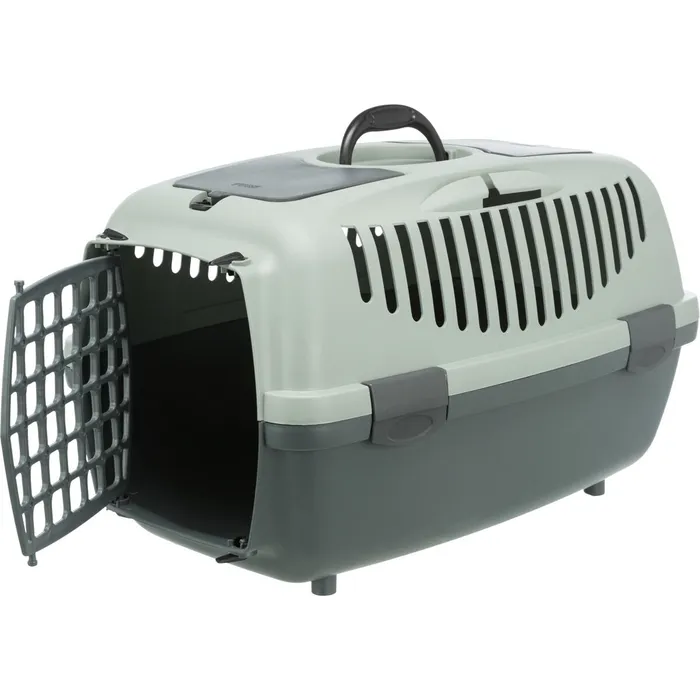 Hauptproduktbild Be Eco Capri 3 transportní box, S: 40 x 38 x 61 cm, antracit/ šedo-zelená (max. 12kg)