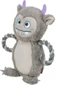 Be Eco Monster - příšerka, hračka/přetahovadlo pro psy, 33 cm, polyester/bavlna, šedá