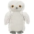 Be Eco Eule EMILY, Plüschtier mit Sound für Hunde, 28 cm, weiß