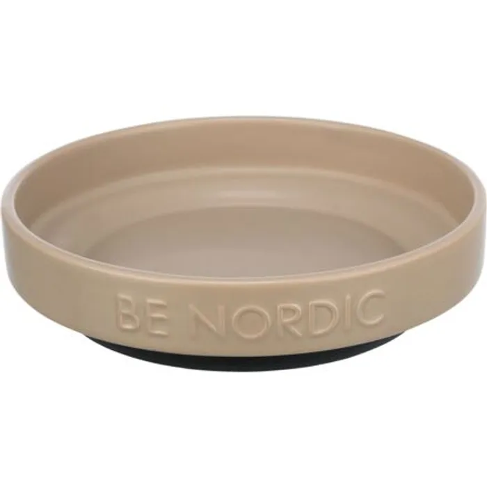 Hauptproduktbild BE NORDIC keramická miska plytká, 0.3l / 16 cm, šedohnědá