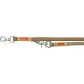 BE NORDIC Leder-Schaltleine – Sand L-XL: 2,00 m/25 mm