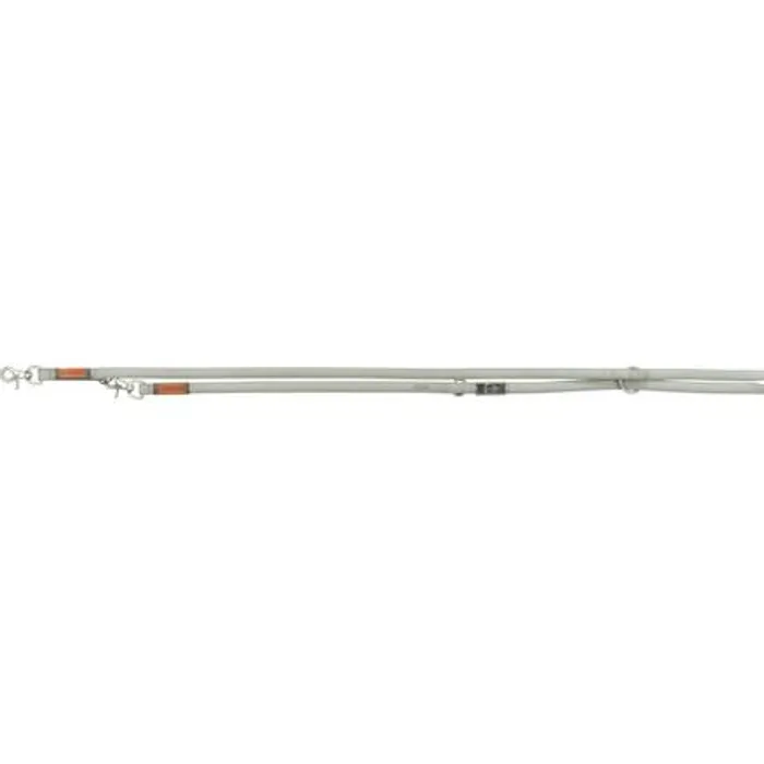 Hauptproduktbild BE NORDIC kožené přepínací vodítko - světle šedá L-XL:2,00m/25mm