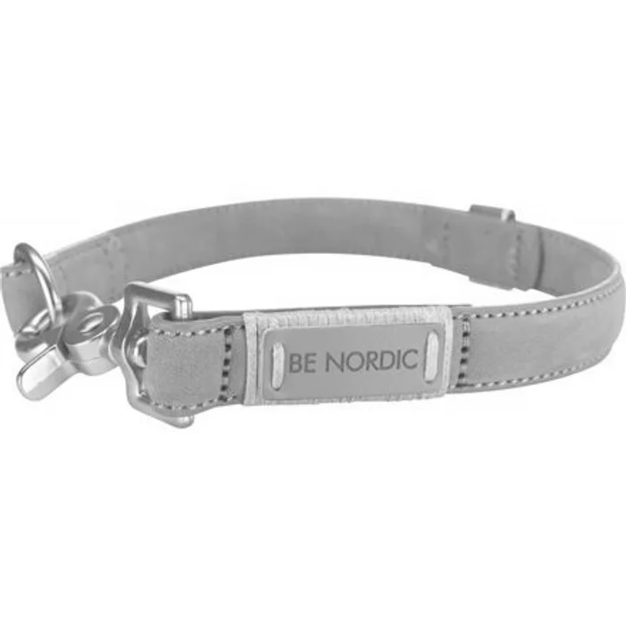 Hauptproduktbild BE NORDIC kožený obojek, S: 35 cm / 15 mm, písková - DOPRODEJ