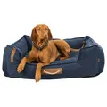 Weiteres Produktbild BE NORDIC FÖHR Bett mit Rand, dunkelblau – FUEL SALE 100 x 80 cm