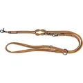 BE NORDIC Verlängerungs-Rundleine aus Leder, XS-L: 2,00 m/ 8 mm, braun