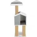 Weiteres Produktbild BE NORDIC JONTE Kratzbaum, quadratische Pfosten, Haus mit Plattform, 115 cm