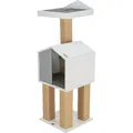 Weiteres Produktbild BE NORDIC JONTE Kratzbaum, quadratische Pfosten, Haus mit Plattform, 115 cm