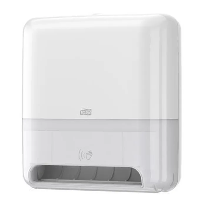 Hauptproduktbild Bezdotykový zásobník na ručníky v roli Matic-Box TORK 551100 bílý H1 [1 ks]