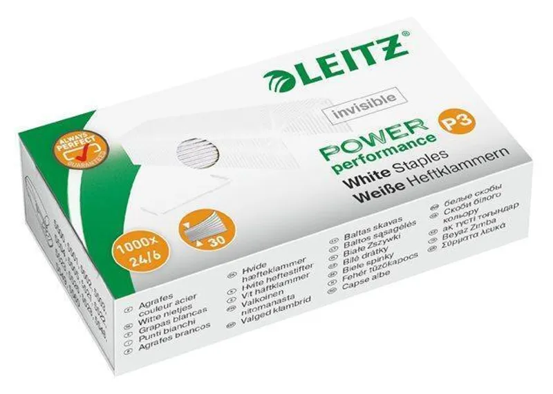 Hauptproduktbild Bílé drátky Leitz Power Performance P3, Bílá - 24/6