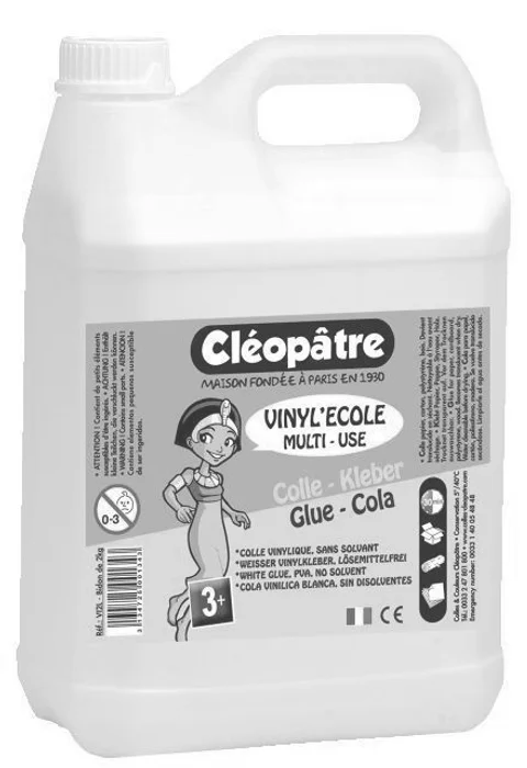 Hauptproduktbild Bílé PVA lepidlo VINYL'ECOLE 2 kg, CLEOPATRE