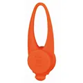 Blinkendes Halsbandlicht für Hunde, Silikon, farbig 8 cm