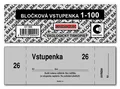 Weiteres Produktbild Bločková vstupenka 1-100 ET300