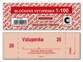 Weiteres Produktbild Bločková vstupenka 1-100 ET300