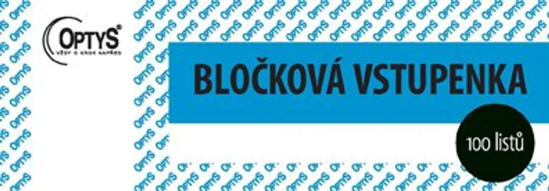 Hauptproduktbild Bločková vstupenka, 100 listů 1267