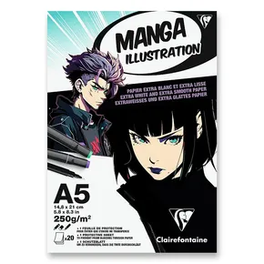 Clairefontaine Manga Illustration A5 Block
