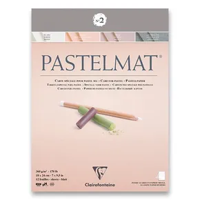 Clairefontaine Pastelmat Block No.2 24 x 30 cm, 12 sheets, 360 g