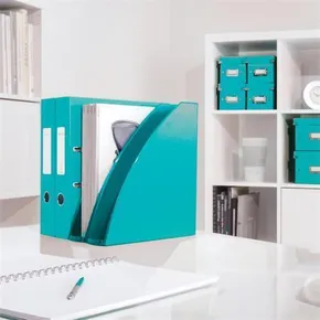 Leitz WOW A5 Block, PP, liniert, eisblau
