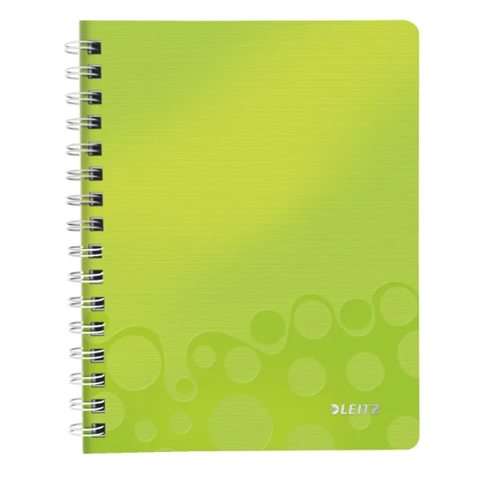 Hauptproduktbild Blok Leitz WOW A5, PP, linka, zelená