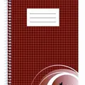 Weiteres Produktbild Schreibblock, quadratisch, Drahtringbindung, A5, 70 Blatt, VICTORIA