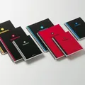 Weiteres Produktbild Schreibblock "UniExtra", rot, liniert, Drahtkammbindung, A4, 100 Blätter, UNIP