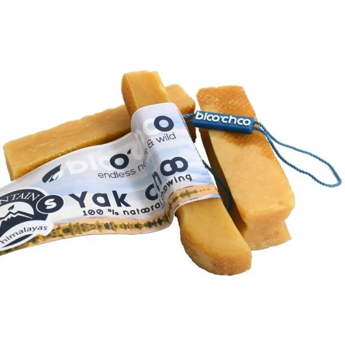 Hauptproduktbild BlooChoo YAK Choo Medium, 100 % přírodní sýrová tyčka z jačího mléka, 50-80 g