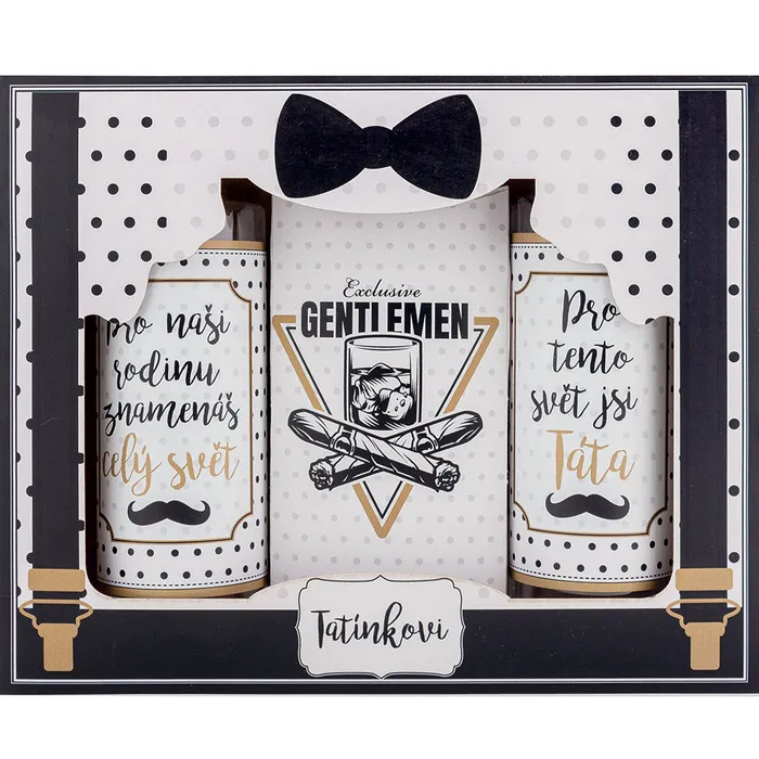Hauptproduktbild Bohemia Gifts Pro tatínka - Gentleman sprchový gel + šampon + sůl do koupele