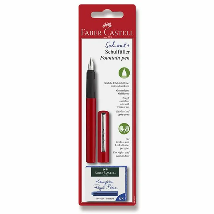Hauptproduktbild Bombičkové pero Faber-Castell červené
