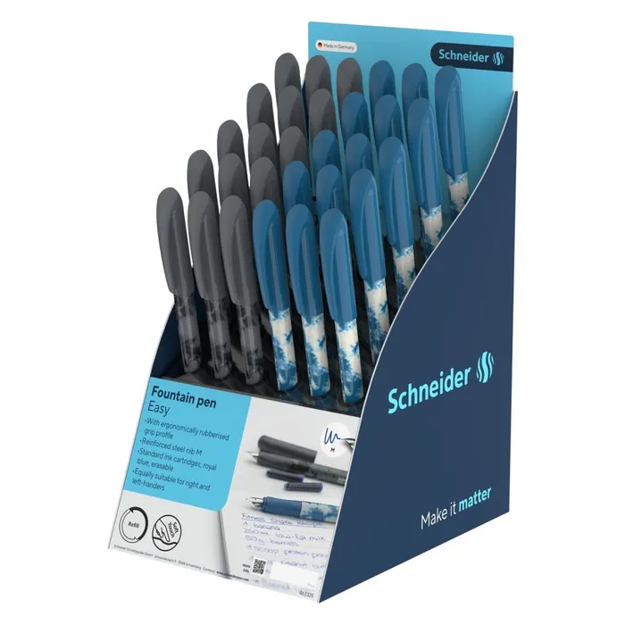 Hauptproduktbild Bombičkové pero Schneider Easy - stojánek, 30 ks