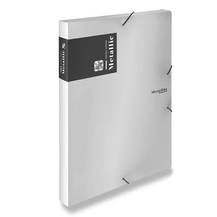 Hauptproduktbild Box na dokumenty Metallic stříbrná